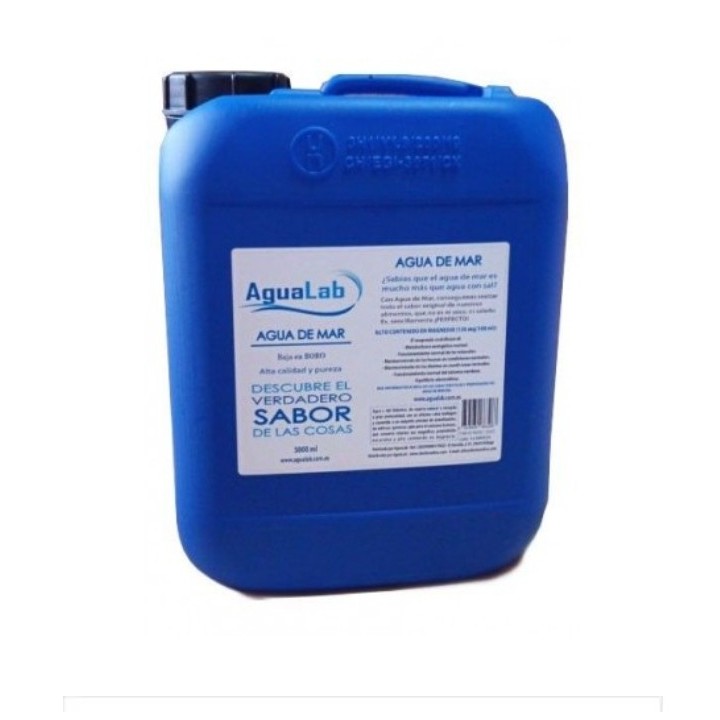 Agua de Mar Garrafa 5000 ml Opaca y Resistente | Agualab
