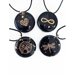 ▷ Comprar Colgante de Orgonita color negro (artesanal)