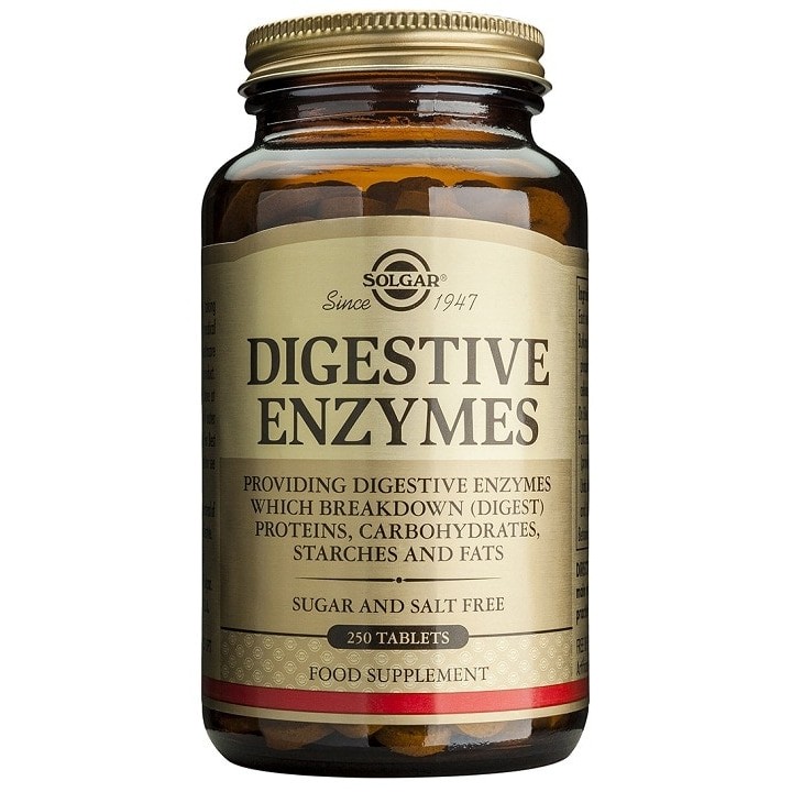 Enzimas Digestivas 100 comprimidos | Solgar