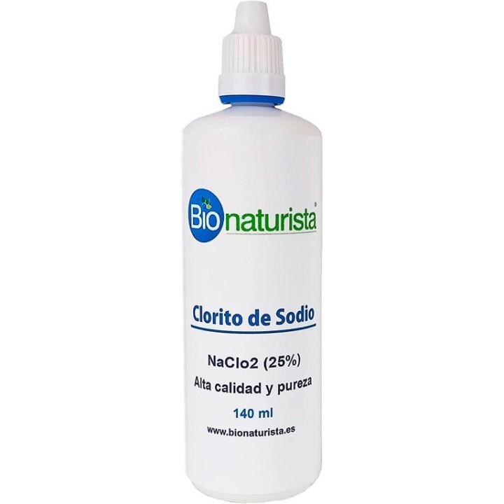 Clorito de Sodio al 25% 140 ml. NaClO2 | Bionaturista