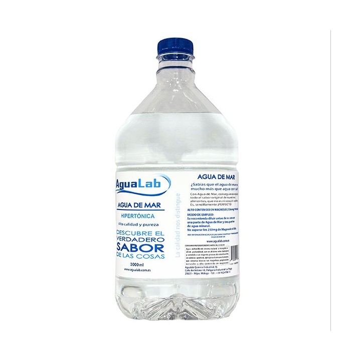 Agua de Mar Hipertónica 3000 ml