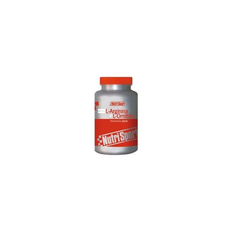 L Ornitina L Arginina 500mg 100 Cápsulas Nutrisport 0533